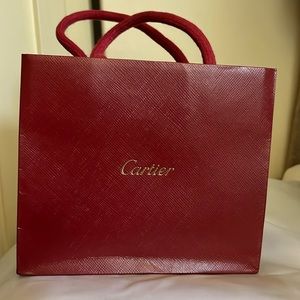 Small Cartier shopping bag
